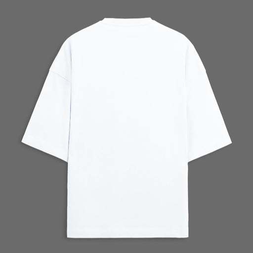 Deadline was yesterday [White] - Unisex Terry Oversized Tee